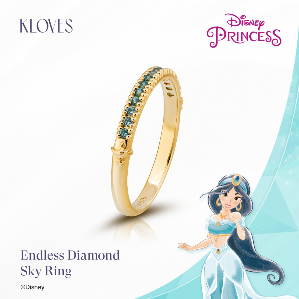 KLOVES  Jasmine | Endless Diamond Sky Ring แหวนเจ้าหญิงจัสมิน