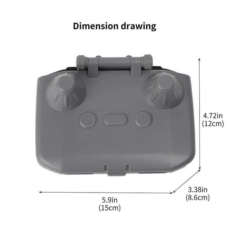 ▥ รีโมทคอนโทรลบังแดดสําหรับ RC N3/Rc N2/Rc N1 แรเงาป้องกันสําหรับ DJI Neo/Air 3S/Mini 4 Pro Dro