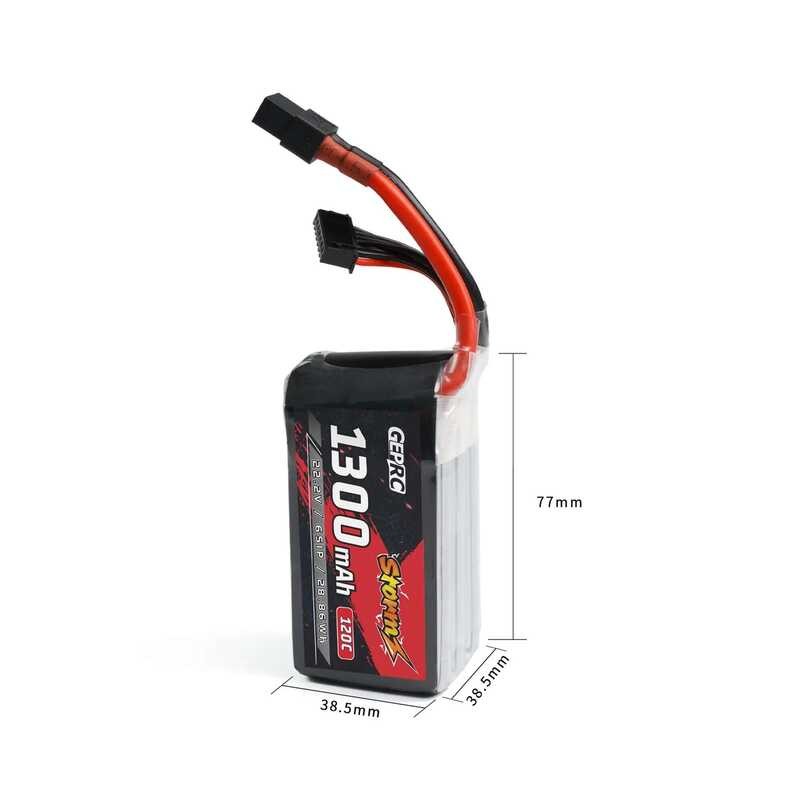 ❃ GEPRC Storm 6S 1300Mah 120C แบตเตอรี่ Lipo 3-5 นิ้ว Series  สําหรับ RC FPV Quadcopter Cc