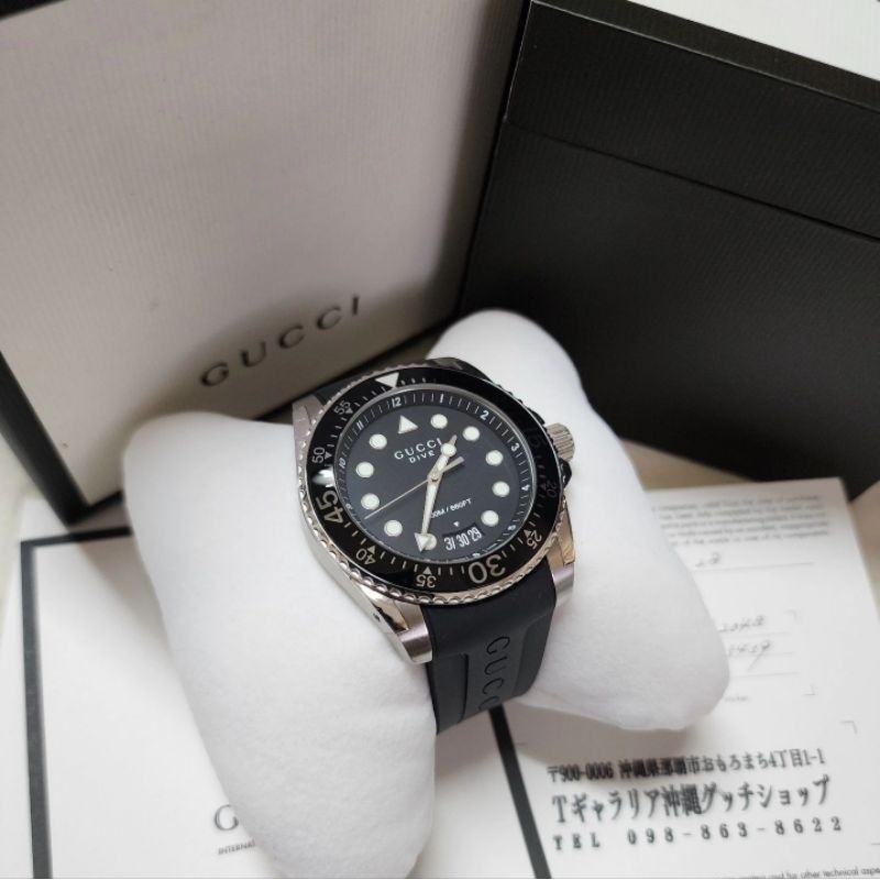 Gucci DIVE WATCH (YA136204B)