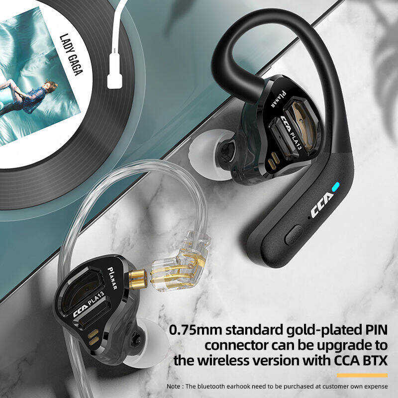 ❤ CCA Pla13โลหะสายหูฟังในหูตรวจสอบหูฟังหูฟังไฮไฟเพลง