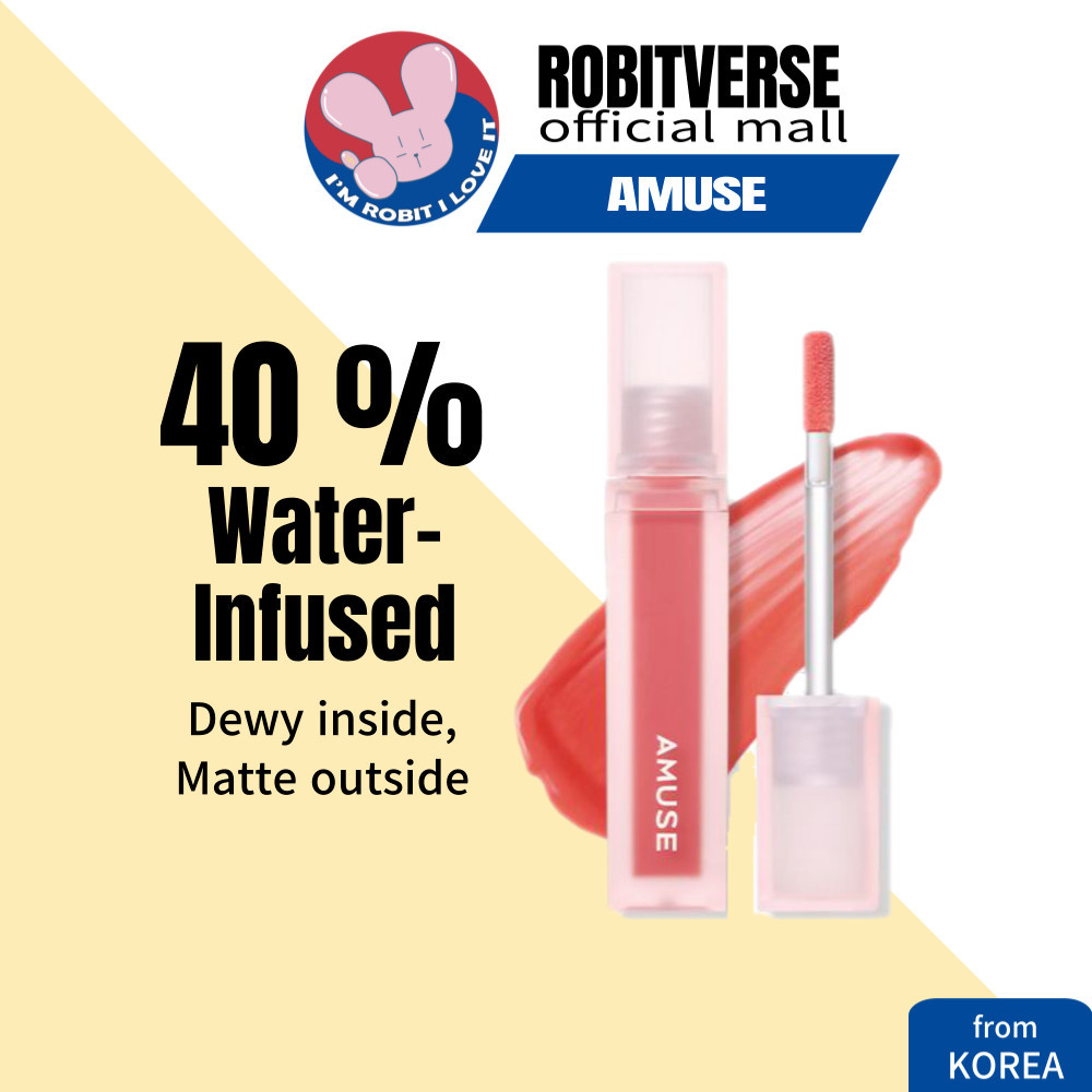 In stock [amuse] dew VELVET (8 COLORS) เครื่องสําอางวีแกน / amuse / amuse dewtint / amusetint / ทิน