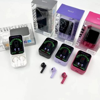 Fones De Ouvido Sem Fio Bluetooth TWS 5.3 Digitais Para Jogos Esportivos Intra-Auriculares