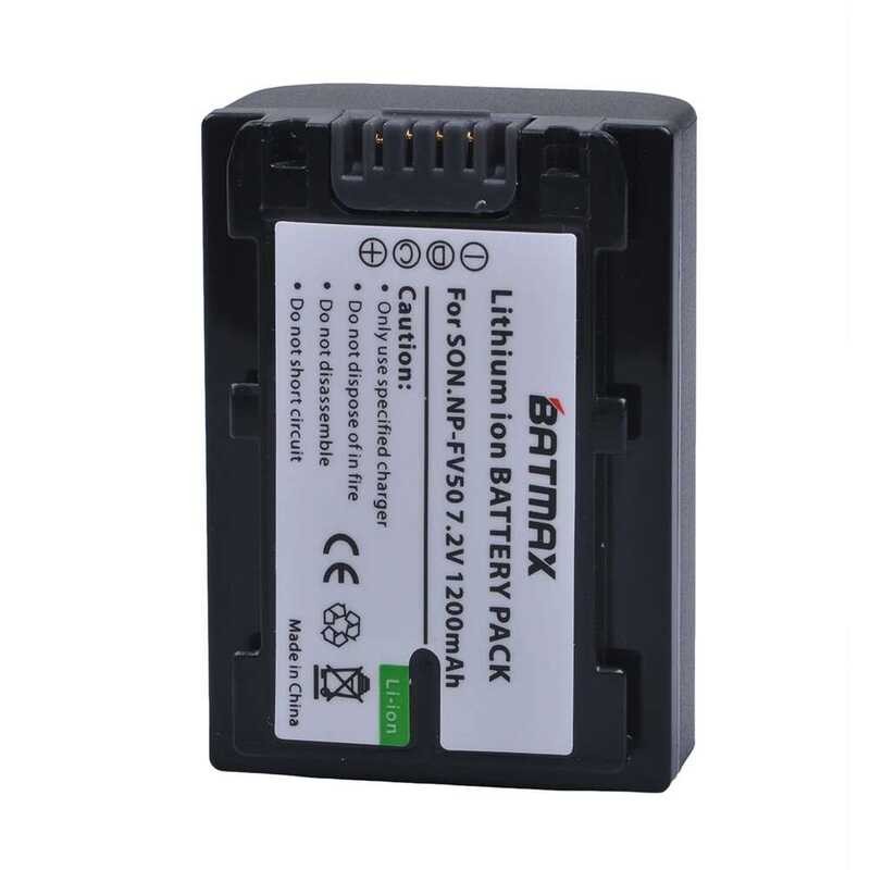 ❃ Np-Fv50 NP Fv50แบตเตอรี่กล้อง(1แพ็ค)สำหรับsony HDR Cx390 290E Pj510 820E 790E Max660660e Xr26 ❃