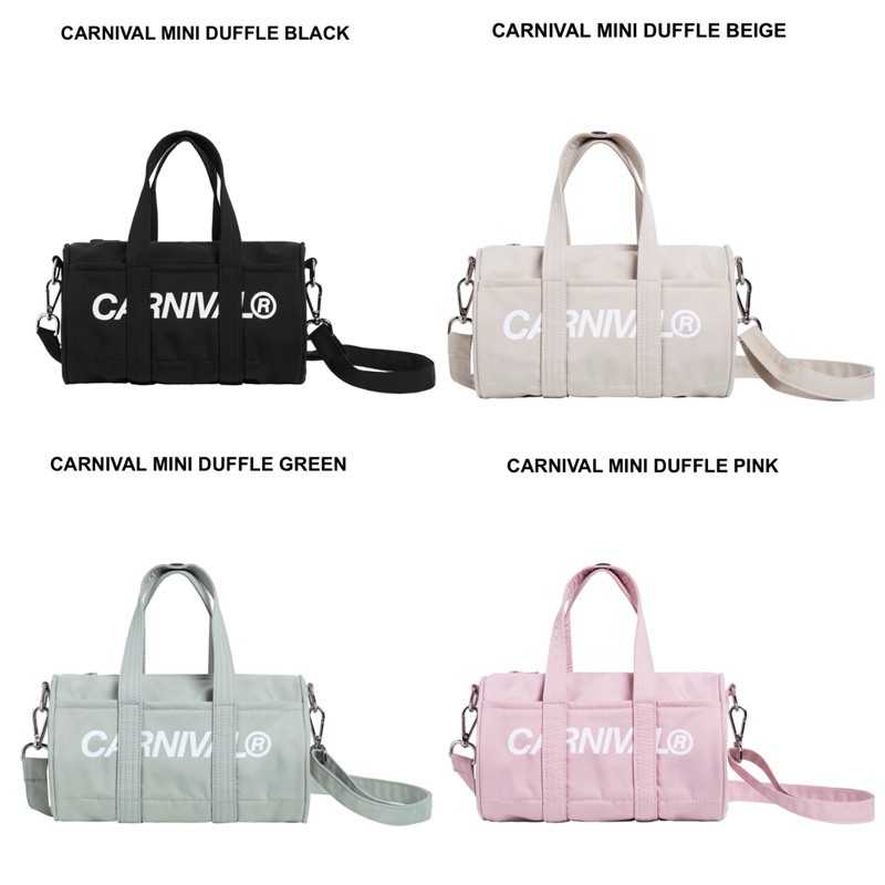 ♞,♘[ของใหม่ แท้% พร้อมส่ง] กระเป๋าสะพาย CARNIVAL® MINI DUFFLE BAG SFH