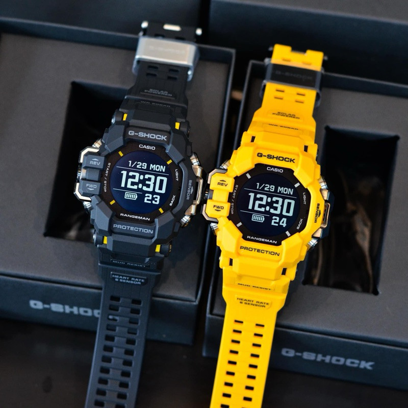 CASIO G-SHOCK GPR-H1000 Rangeman with Heart Rate Sensor and GPS, GPR-H1000-1A, GPR-H1000-9A ของแท้