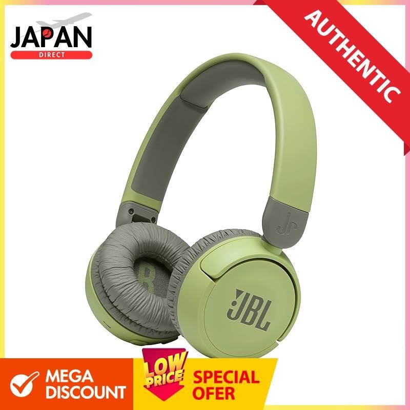 JBL JR310BT Bluetooth wireless headphones for children with volume control/includes customizable st