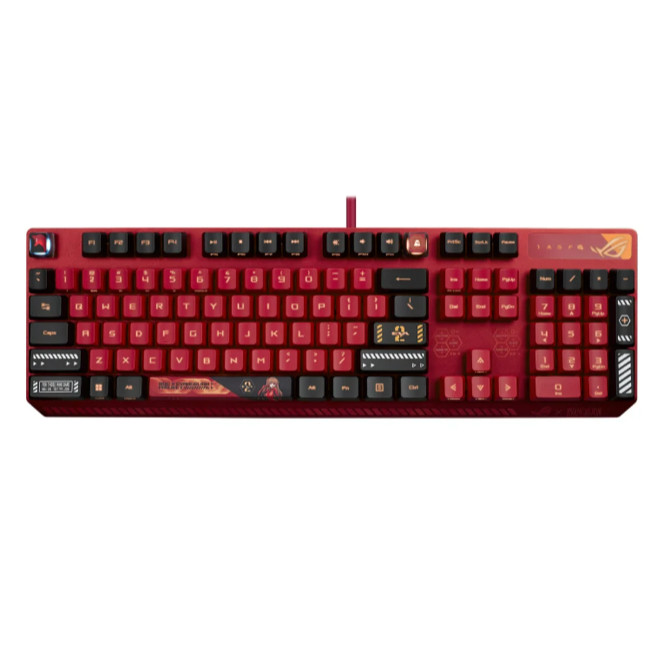คีย์บอร์ด อัสซุส KEYBOARD ASUS ROG STRIX SCOPE RX EVA-02 EDITION (ROG RX RED OPTICAL SWITCH - AURA