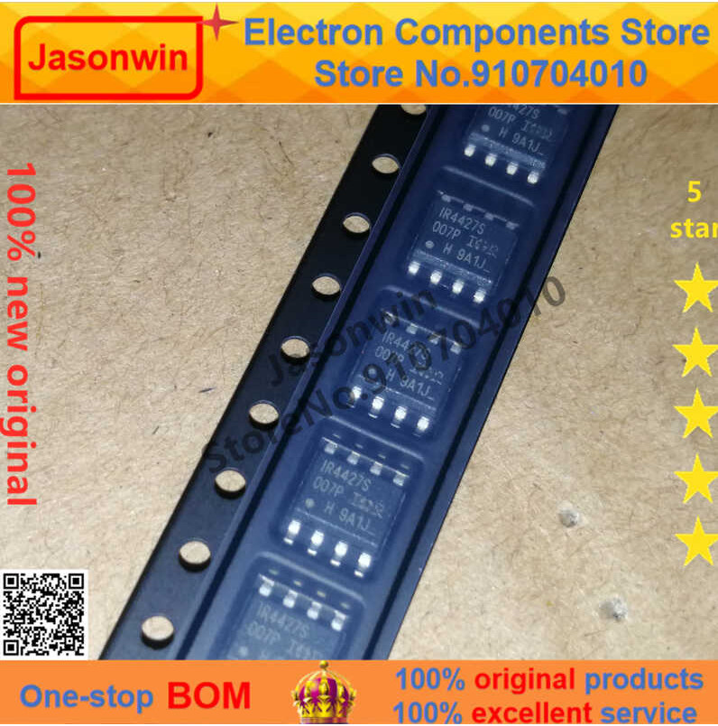 ❤ 100% ใหม่ 50 UNIDS / ชุดเดิม Ir4427strpbf Ir4427s Irs4427strpbf Ir4427 SMD Sop-8
