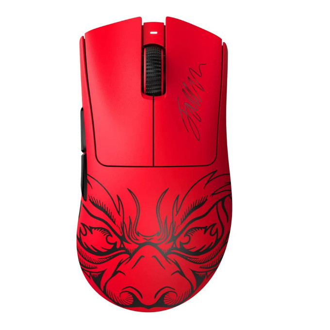 WIRELESS MOUSE (เมาส์ไร้สาย) RAZER DEATHADDER V3 PRO FAKER EDITION (RED)