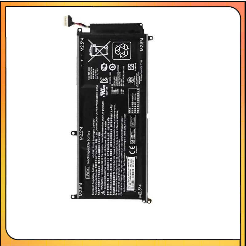 แบตเตอรี่ LP03XL สำหรับ HP Envy 15 15-ae020TX TPN-C124 TPN-C122 807417-005 HSTNN-DB7C DB6C