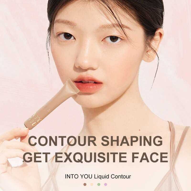 ▥ INTO YOU Primer ฐานที่มองไม่เห็น Pore คอนซีลเลอร์ไร้ที่ติแต่งหน้าฐานรองพื้นเครื่องสำอางค์แต่ง