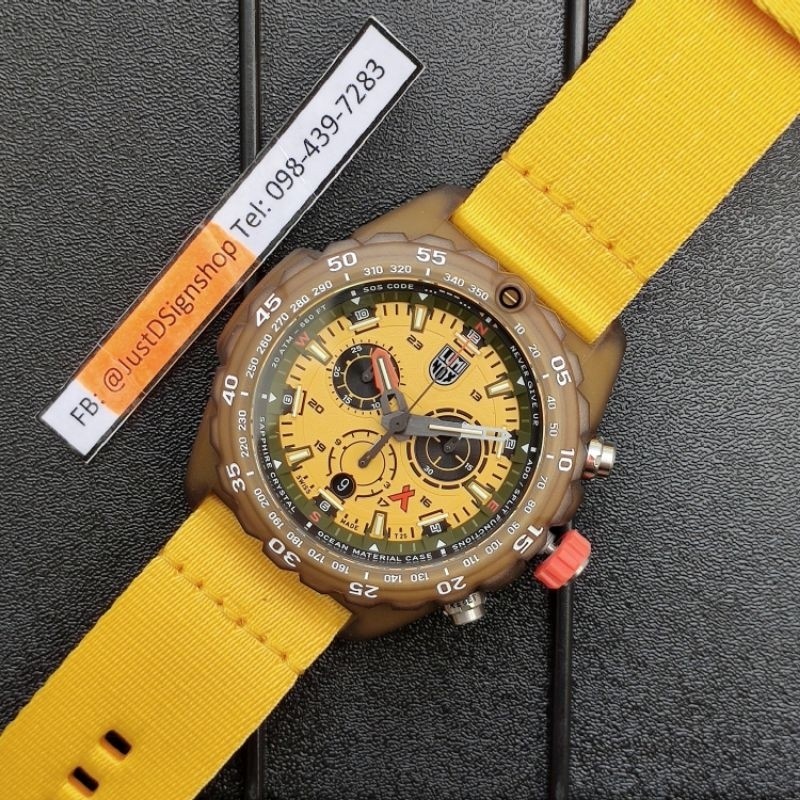 Luminox 3745 ECO Tide Bear Grylls Chronograph ของแท้ ของใหม่ มือ 1