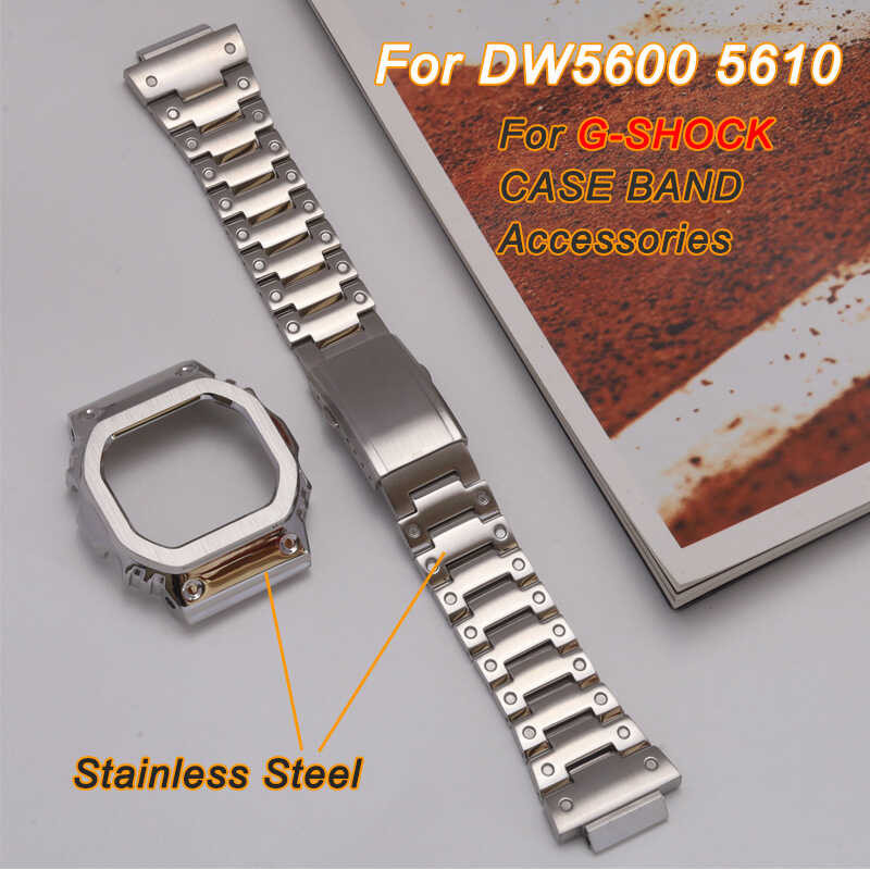 Dw5600 อุปกรณ์เสริม Retrofit ที่เหมาะสม 316L Fine SS สี่เหลี่ยมเล็ก ๆ Retrofit สายคล้องคอ 5610 เปล