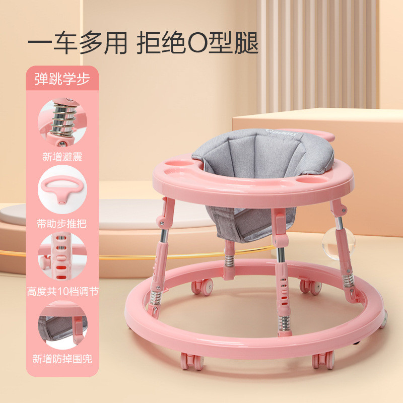 Baby Walker O-Leg Baby Trolley Walker 2023 การเริ่มต้นทำงานของเด็ก