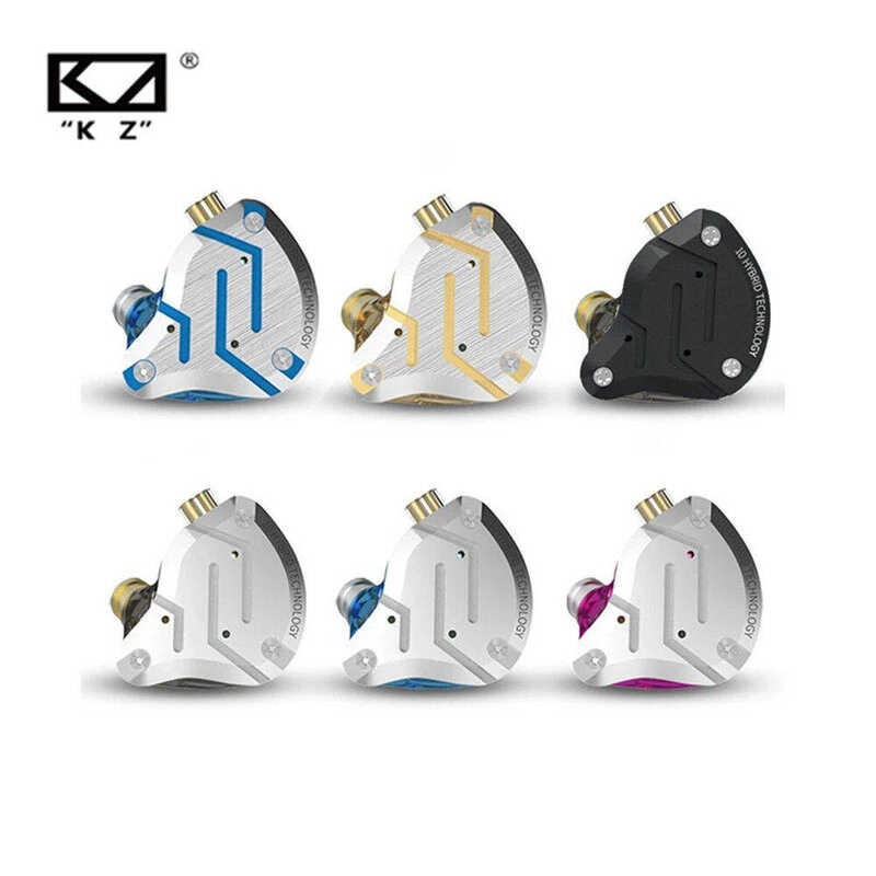 ❤ KZ Zs10 4Ba 1Dd Hybrid Hifiชุดหูฟังin-Earหูฟังตัดเสียงรบกวนas10 As
