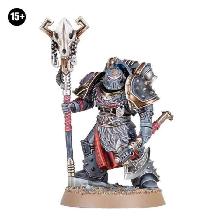 [Warhammer] F space Wolf Series Haval Red Blade Wolf King space woes เรซิ่นรุ่น Unpainted