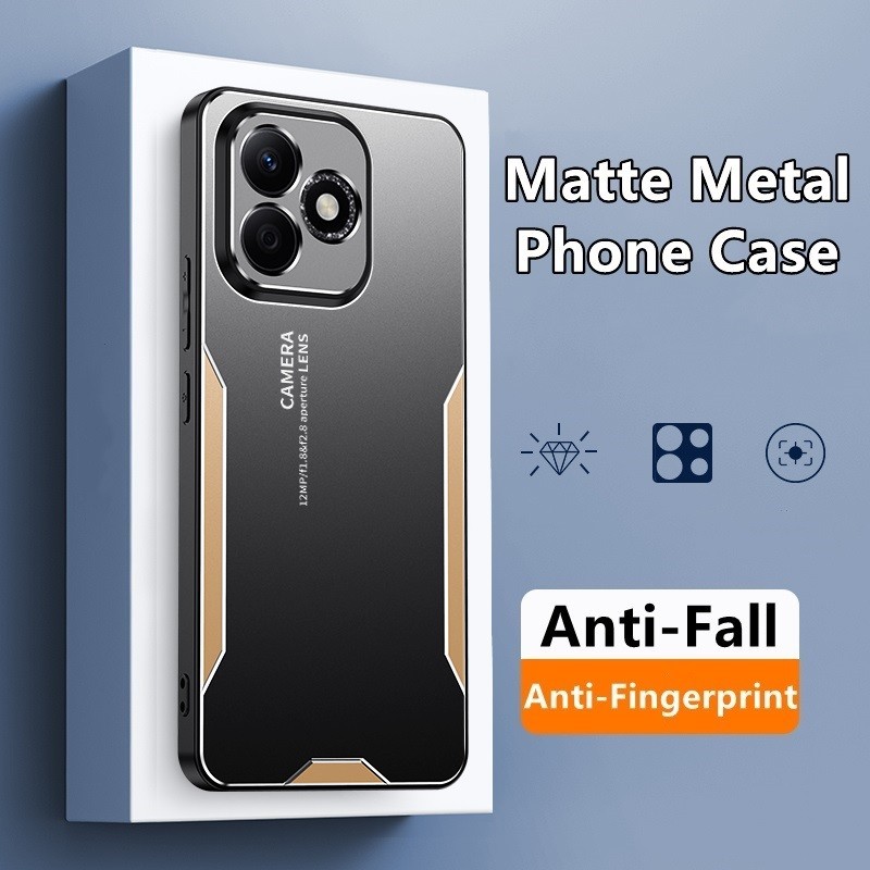 สําหรับ Honor 400lite 400Pro 400 Matte โลหะฝาครอบโทรศัพท์กันกระแทก Honor400lite Honor400Pro Honor400