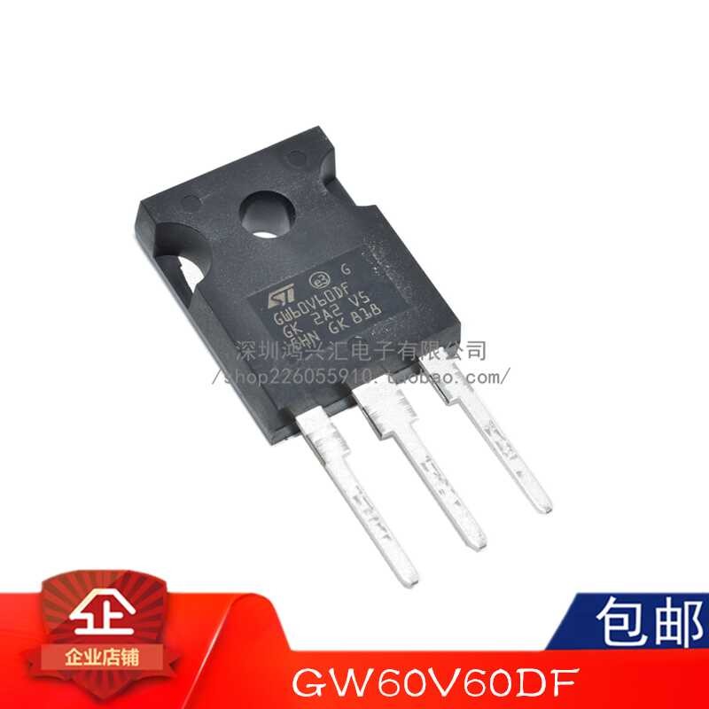 ❤ การจัดส่งฟรี 10Pcs / Lot Stgw60v60df Gw60v40df 600V 60A To-247 IC ใหม่เดิ