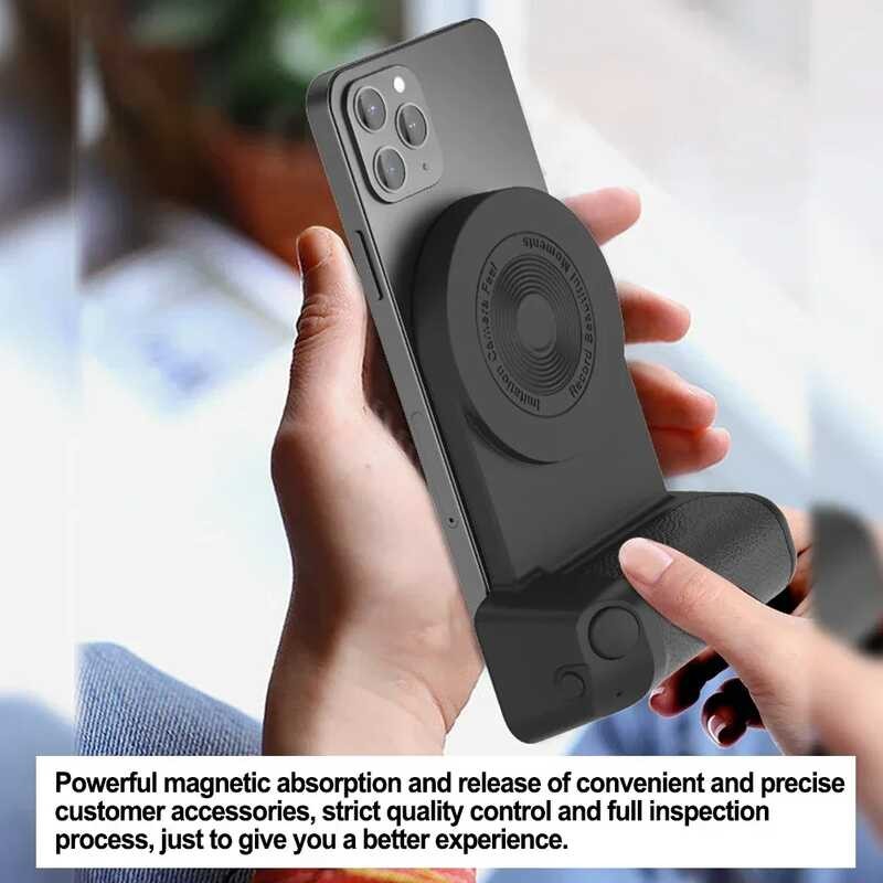 ▥ Photo Assist Camera Magnetic Holder Stabilizer Cellphone Wireless Chargers Phone Photography S