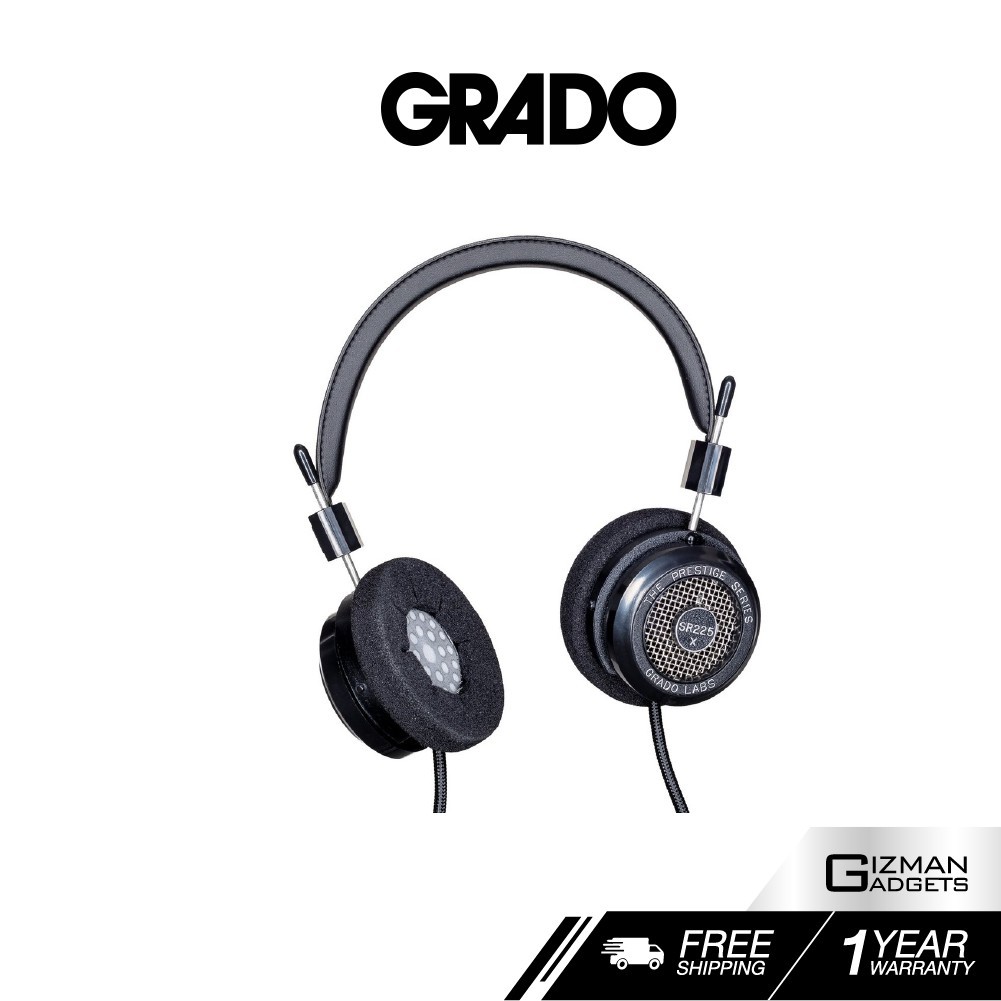 Grado หูฟัง รุ่น SR225x เป็นหูฟังที่ให้รายละเอียดสูง เสียงแหลมที่คมชัด มีความจัดจ้าน เสียงกลางเด่น