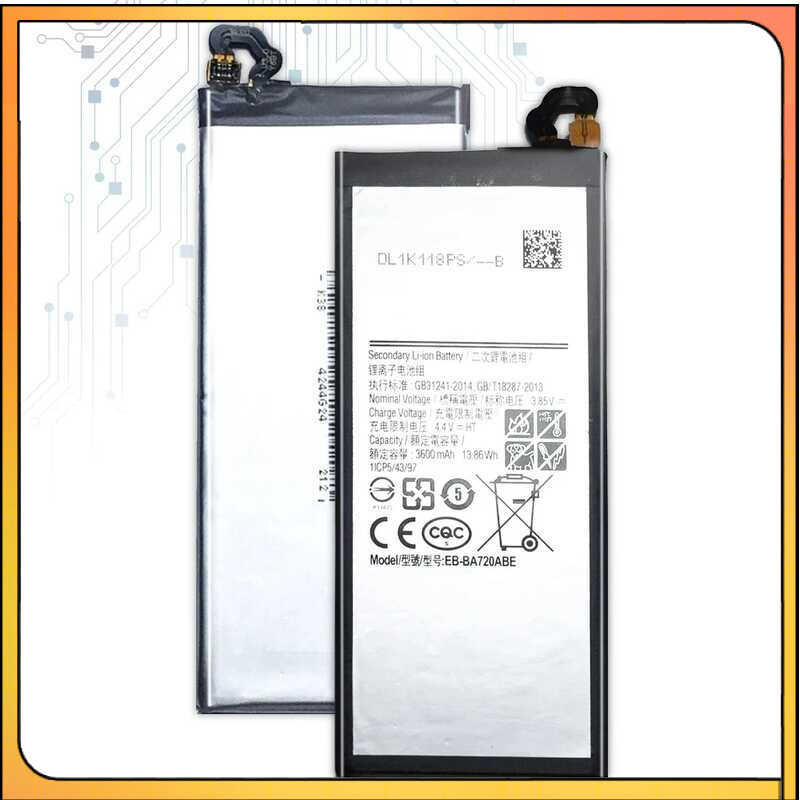 แบตเตอรี่ EB-BA720ABE A7 2017/SM-A720 A720F A720S สำหรับ Samsung Galaxy J7Pro