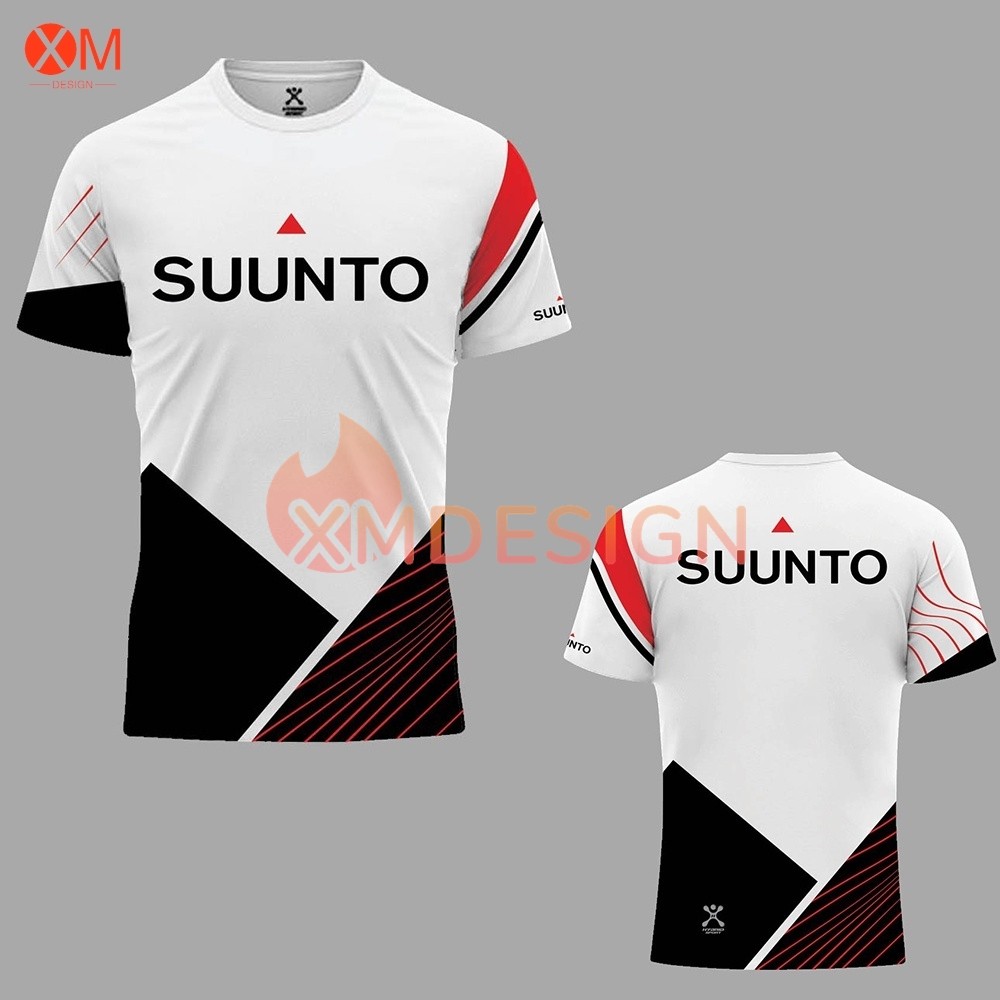 Mxdesign "เสื้อกีฬาแขนสั้น คอกลม ลายทีม Suunto Team Jersey 2023 สินค้าใหม่  "