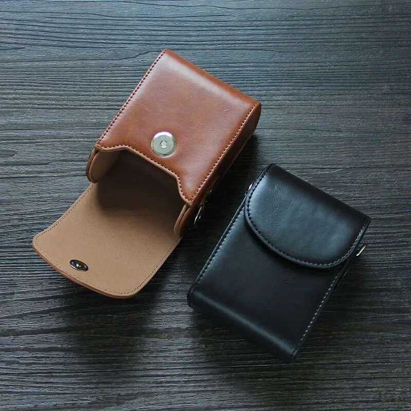 ❃ Mini  PU กระเป๋ากล้องสําหรับ Canon G7x Mark II III Sx740 730 720 Ricoh Gr3x สําหรับ Sony Zv1 R ❃
