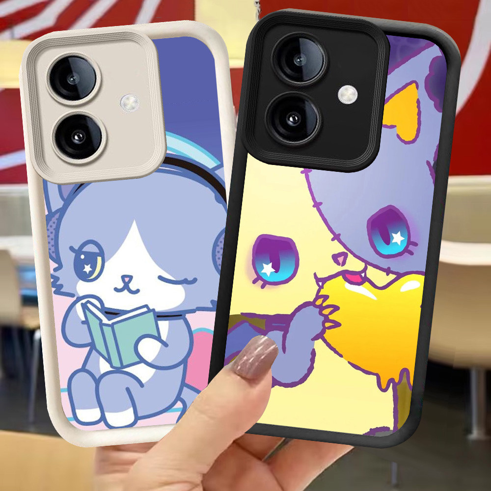 XI82 Beatcats เคสสําหรับ OPPO A79 A3X A3 A5 Pro A5X 5G สีดําสีขาว