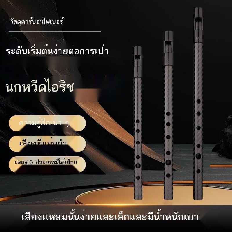 LS WHISTLE CARBON FIBRE IRISH WHISTLE TREBLE DDBCBBB การแนะนำที่สำคัญเกี่ยวกับการเริ่มต้นการบันทึกห