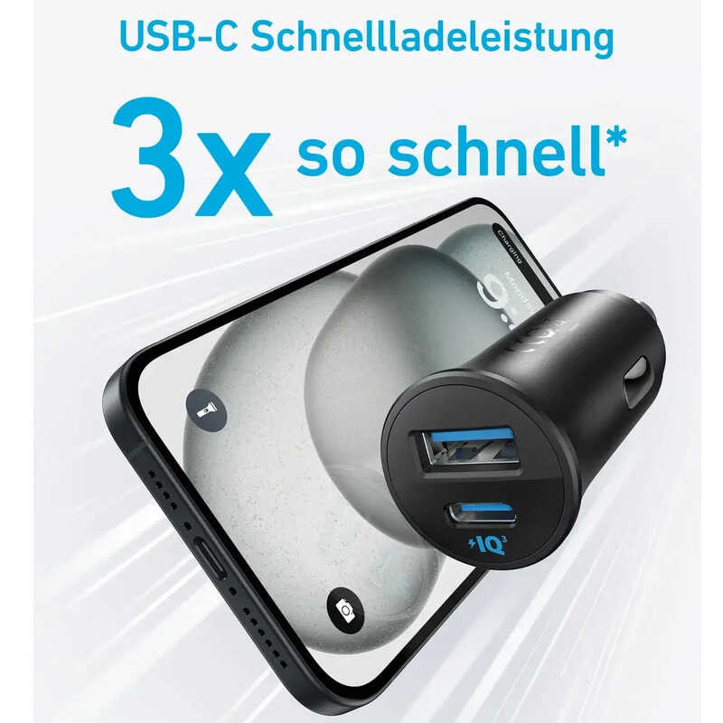 ▥ Anker Powerdrive Car Charger 30W พร้อม PPS (30W, 2 พอร์ต) A2741