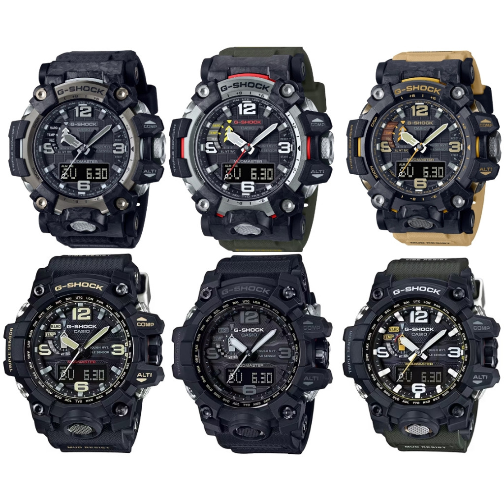 แท้ Cmg G-SHOCK MUDMASTER GWG-1000 GWG-B1000 GWG-1000-1A1 GWG-2000 ประกันศูนย์ 1 ปี(GWG-2000-1A5)