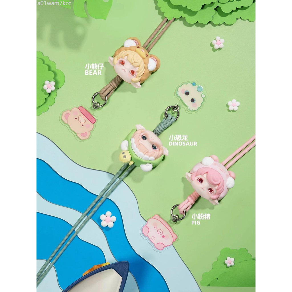 จุดสินค้า ♞,♘,♙Mijuan ชุดนอนปาร์ตี้ Lanyard Series กล่องตาบอดอุปกรณ์ต่อพ่วงอินเทอร์เน็ตคนดังอินเทรน