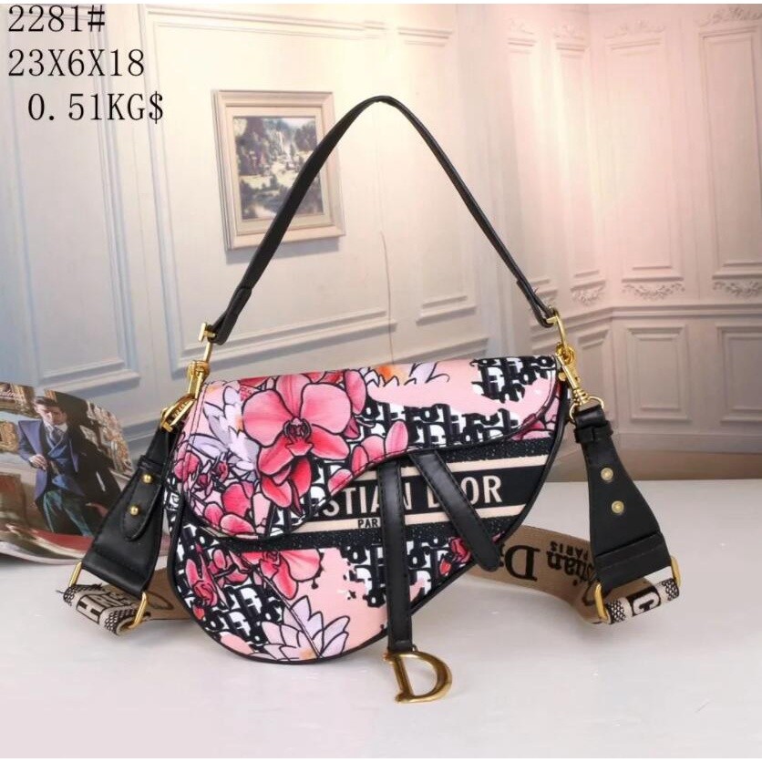 ในสต็อก สต็อกพร้อม! - Dior_christian Dior_ Tote Bag Ladies Shopping Bag Phone Bag Party Goddess Bag 