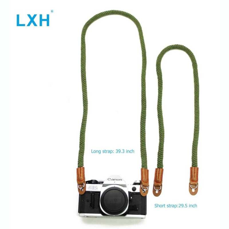 ❃ LXH Vintage Canvas สำหรับกล้อง Sony Nikon Leica Canon Fujifilm X100f X-T20 X-T10 X-T2 X70 X-P ❃
