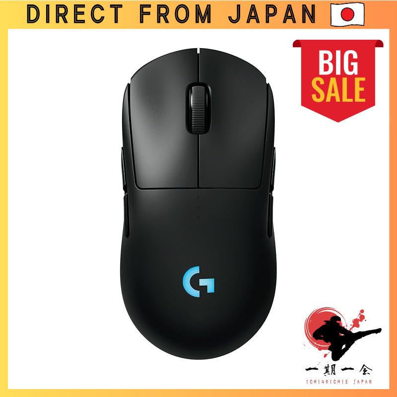 Logicool G PRO 2 LIGHTSPEED Wireless Gaming Mouse - 44K DPI, Lightweight 80g, Hero 2 Sensor, USB Ty