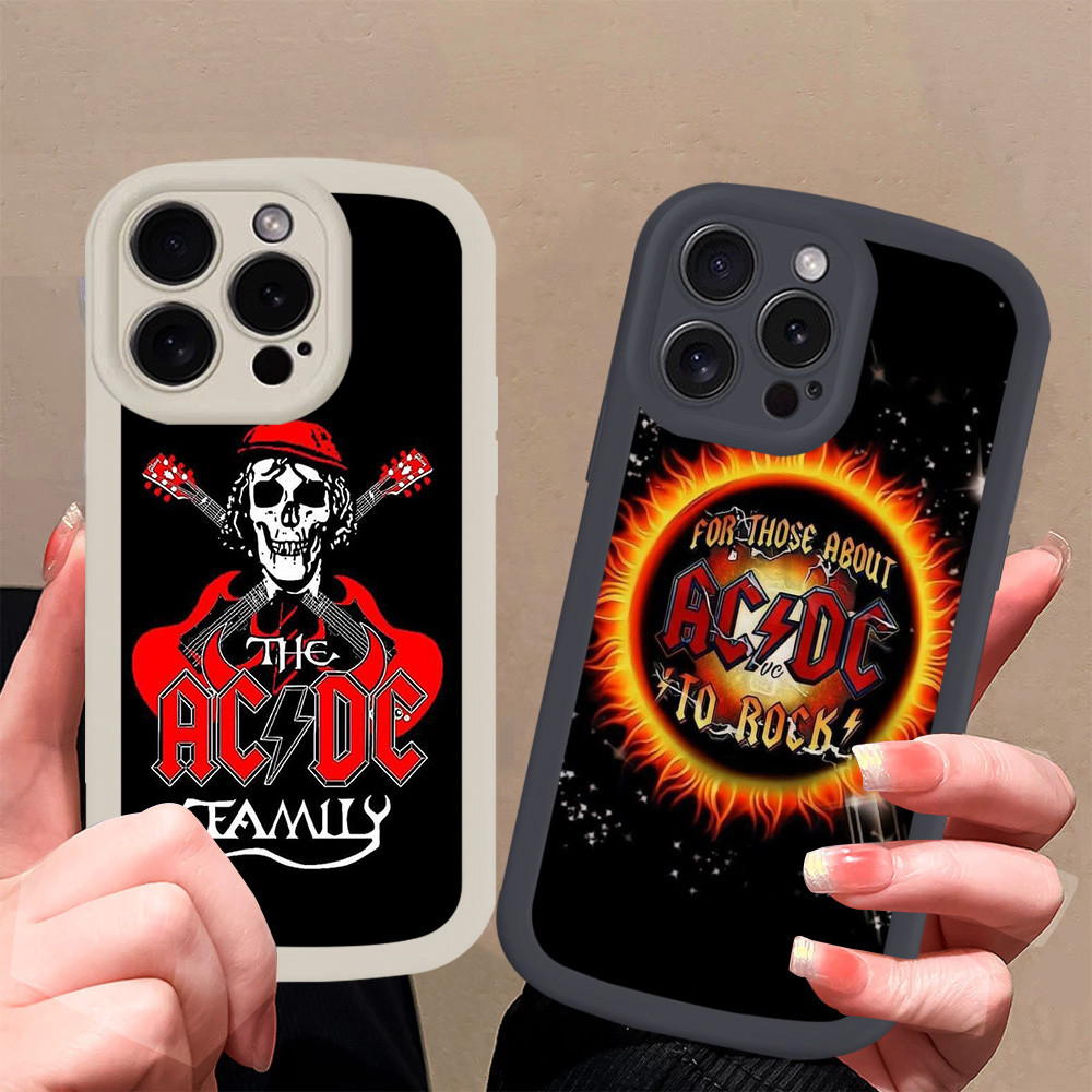 เคสสําหรับ iPhone 16 15 XS Pro Max Plus Cover F-98 ACDC Band