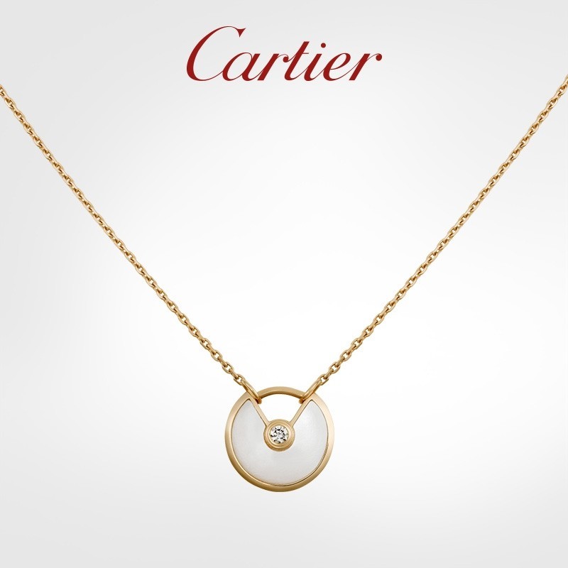 Pawnable Original 18K Gold Original 18K Gold Amulete Series Rose Gold, Yellow Gold, อัญมณีและเพชร S