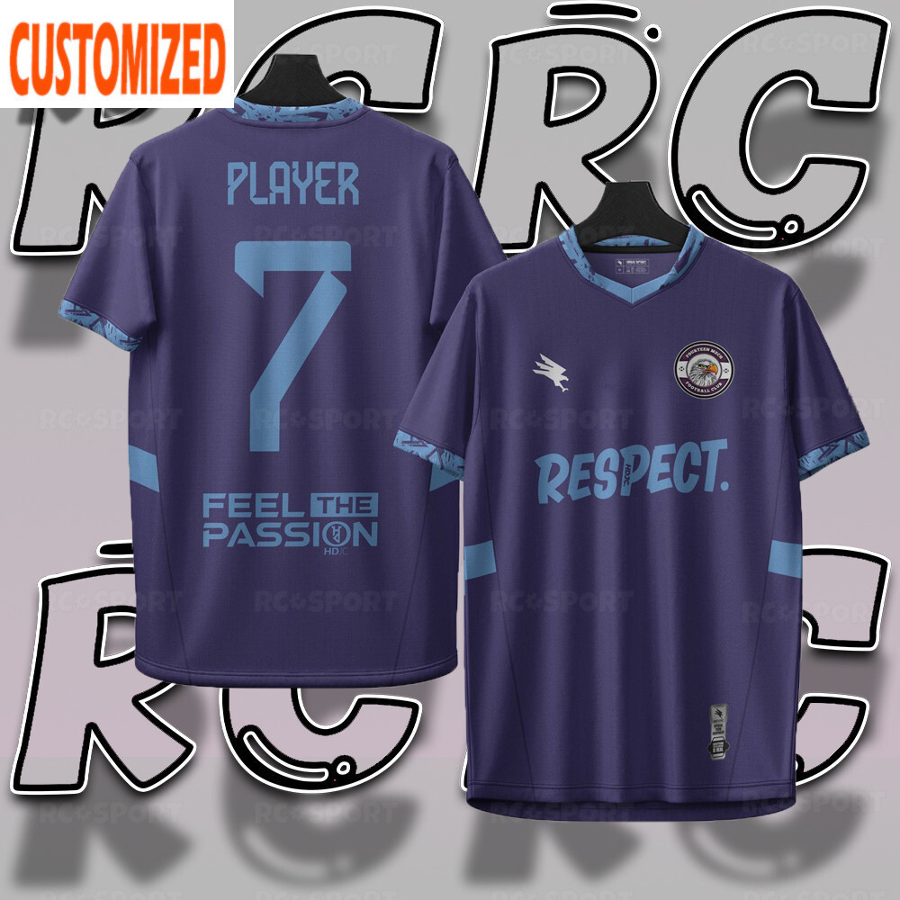 เจอร์ซีย์ที่กําหนดเองชื่อเคารพ Design Malaysia Futsal Football Jersey Outdoor Sport Thailand Viral U