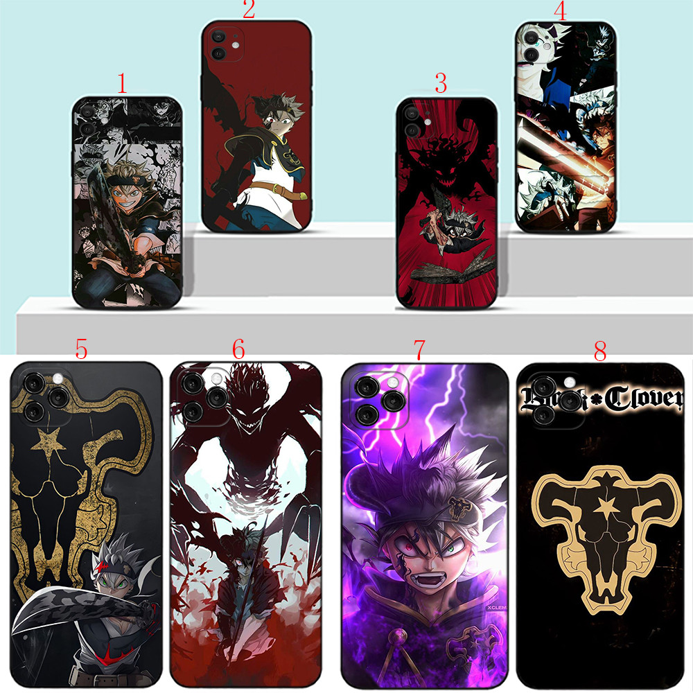 IPhone X XS Max 5 5s 6 6s Pplus 7 8 7 Plus 8 Plus SE 2016 16 Pro Max 16 Plus G2 อะนิเมะ Black Clover