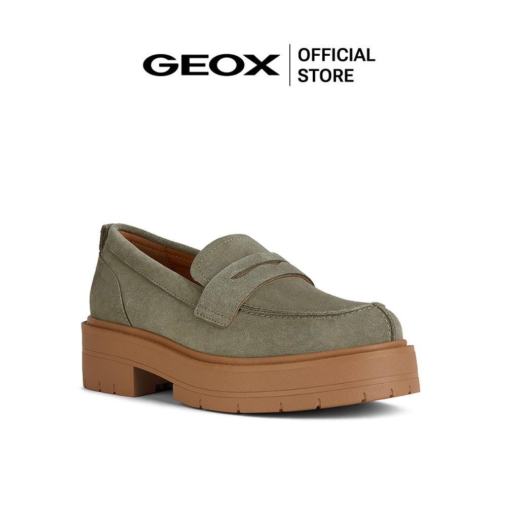 GEOX รองเท้าหนังผู้หญิง รุ่น D SPHERICA EC7 - GREEN (D36VDIC3016F_S4GNXX)