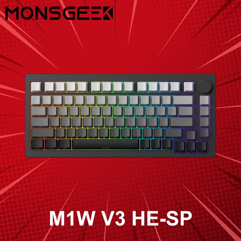 คีย์บอร์ด MonsGeek M1W V3 HE-SP (ภาษาอังกฤษ) ประกันศูนย์ 1 ปี