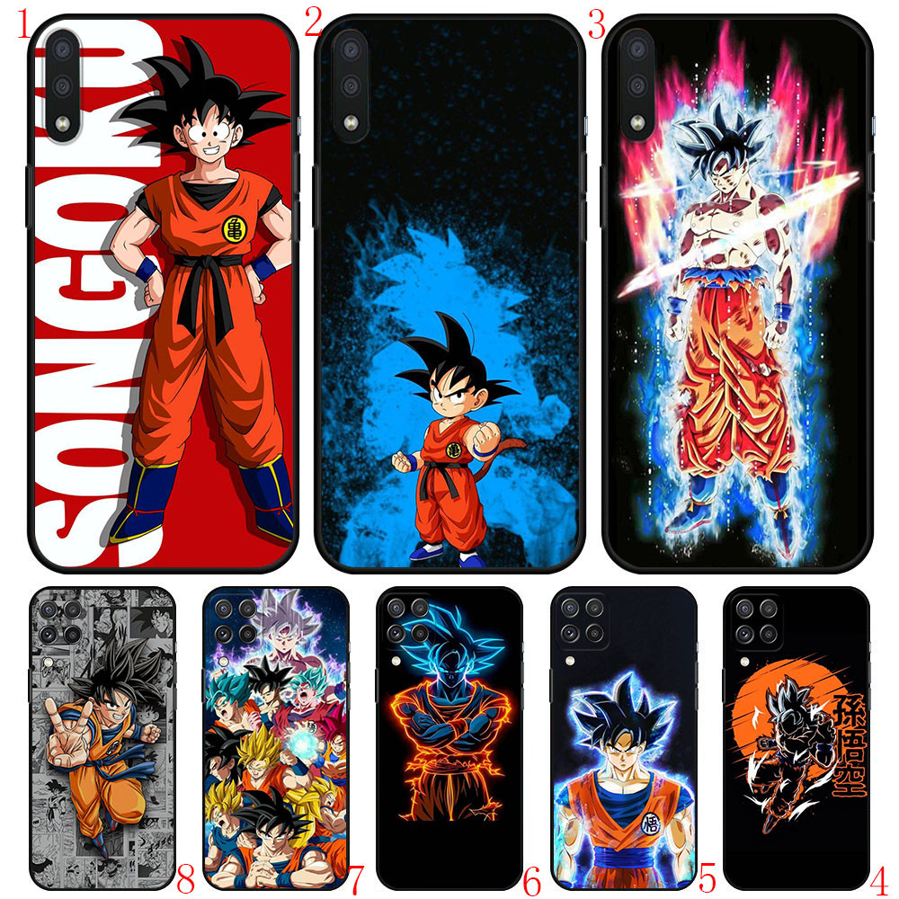 Redmi 9 t 6A 7A 8A 9A 9C NFC หมายเหตุ 9T K70 e K70 Pro N1 อะนิเมะ goku Dragon Ball Z เคสโทรศัพท์สีดํ