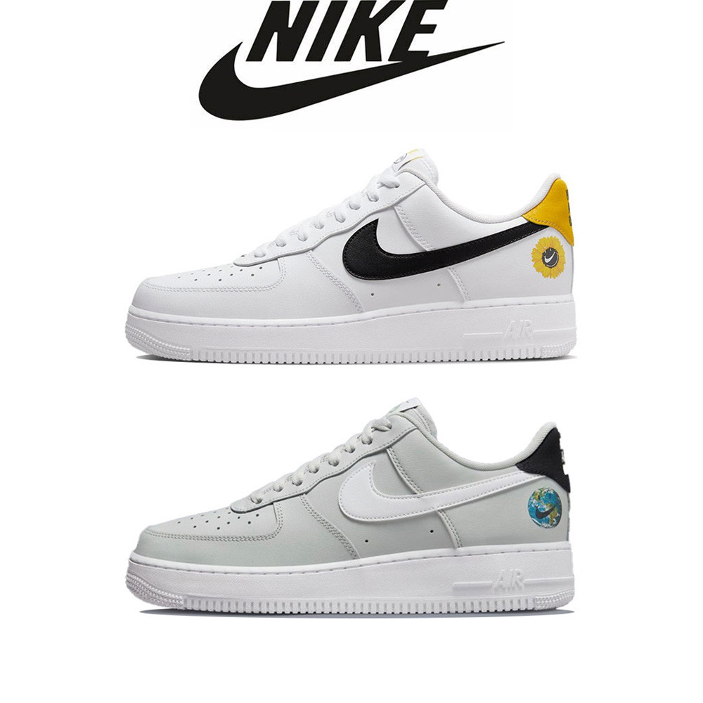 2024 Nike Air Force 1 Low 07 LV8 2 รองเท้าบอร์ดทนต่อแรงเสียดทานทนทานด้านบนต่ํา