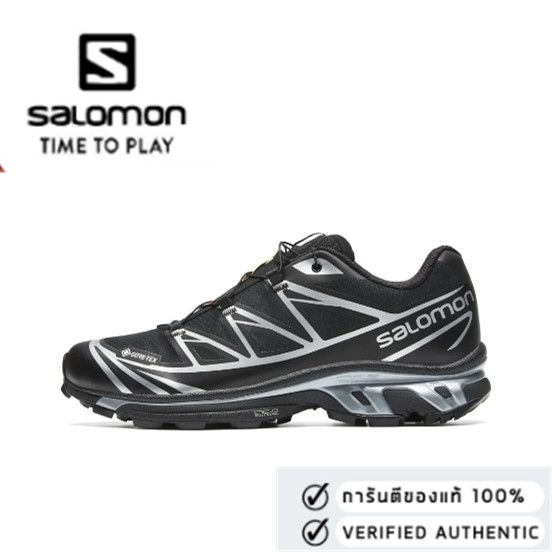 SALOMON XT-6 GTX black and white (ของแท้ 100%)