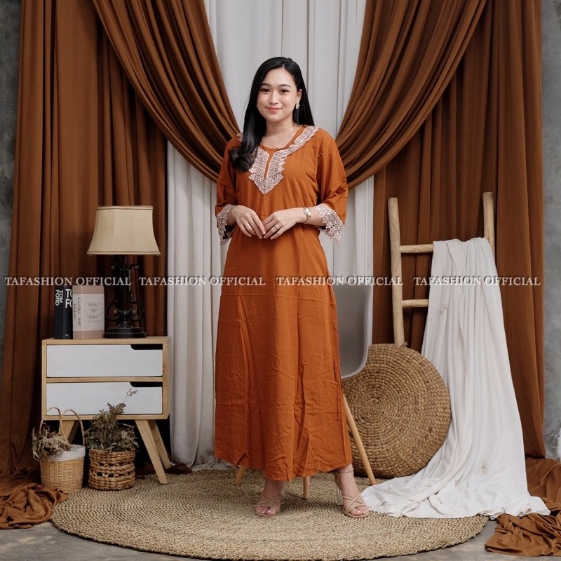 ในสต็อก Zema Arabic Negligee | ซิปหน้า | ไมโลลูกไม้| เรยอน