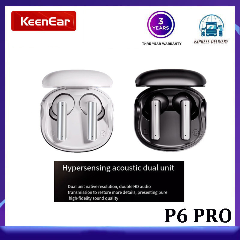 Keenear P60 PRO ใหม่ หูฟังบลูทูธ ตัดเสียงรบกวน เบสหนัก ทนทาน คุณภาพสูง 2024