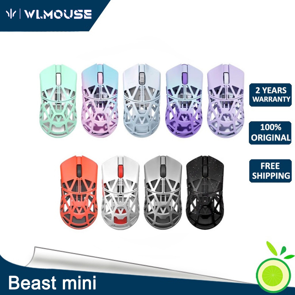 Wlmouse Beast MINI เมาส์เกมมิ่ง แมกนีเซียมอัลลอย น้ําหนักเบา
