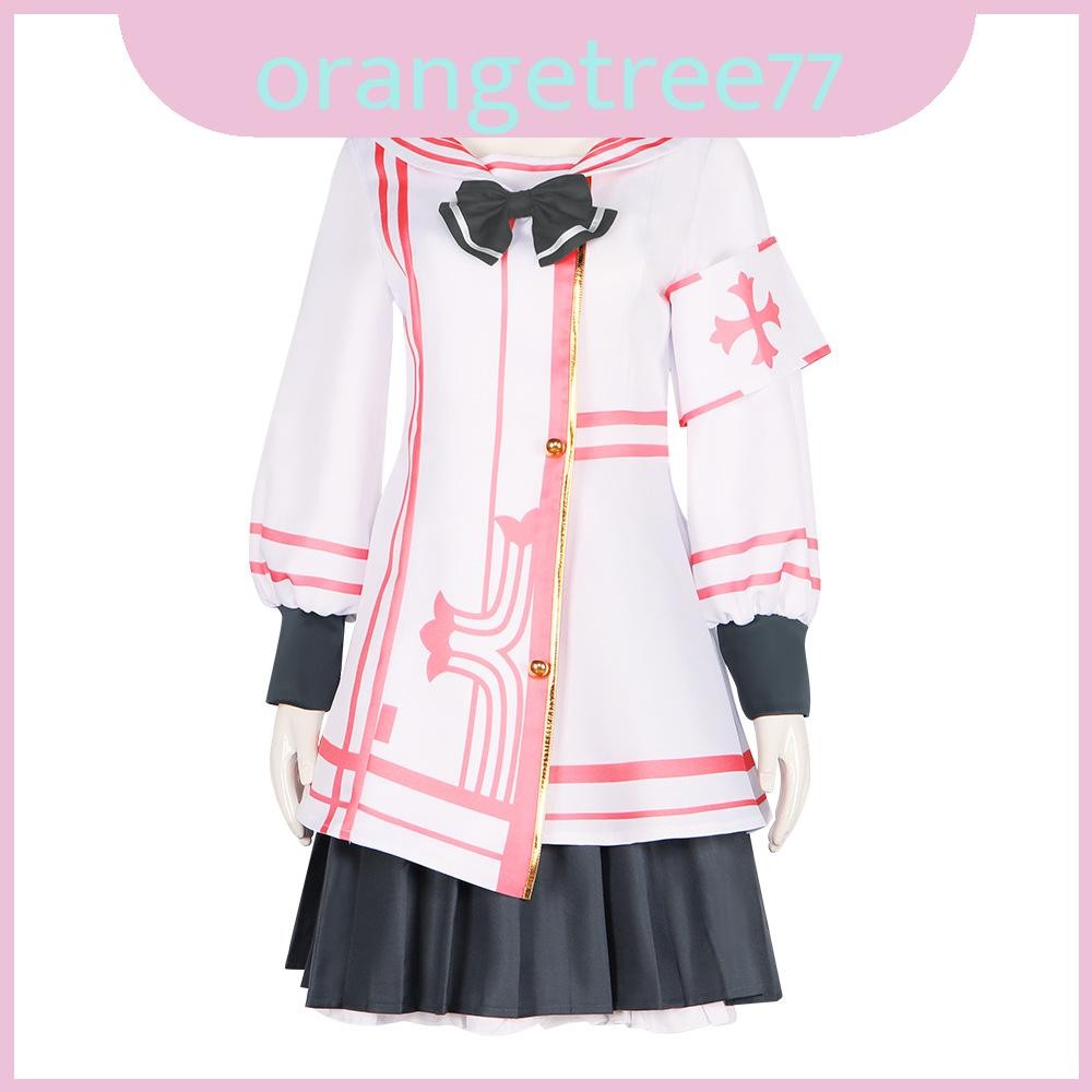 พยาบาลคอสเพลย์ Quina ชุด Loli ชุดแม่บ้านสําหรับเล่นเกมแฟนอะนิเมะและ