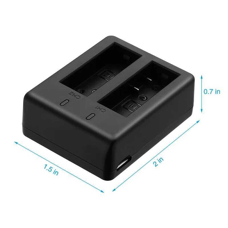 ❃ GTF 2Pcs 3.7V 1050Mah แบตเตอรี่กล้องสําหรับ EKEN H9 H9r H3 H3r H8pro H8r Pro Sj4000 Sj5000 แบ ❃